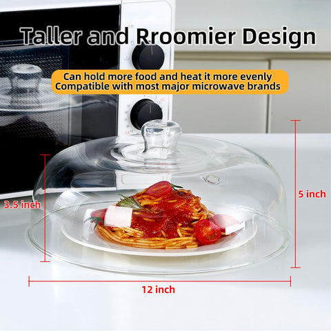 EliteVibe glass cover tall interior fits larger portions for even heating