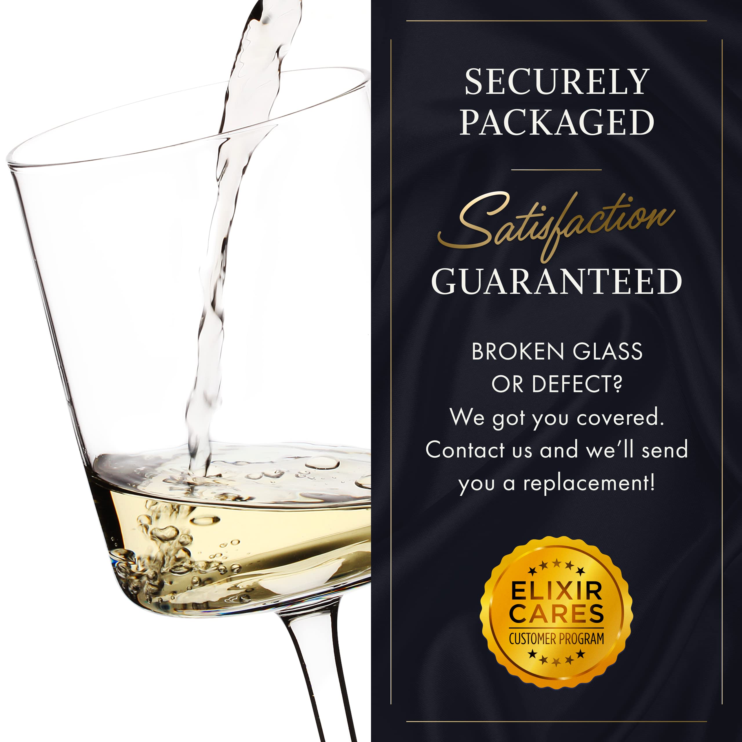 ELIXIR GLASSWARE gift-pack wine glasses for housewarmings