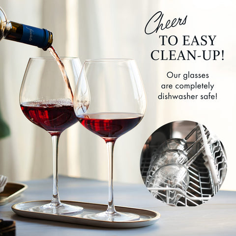 ELIXIR GLASSWARE artisan hand-blown glass adds character.