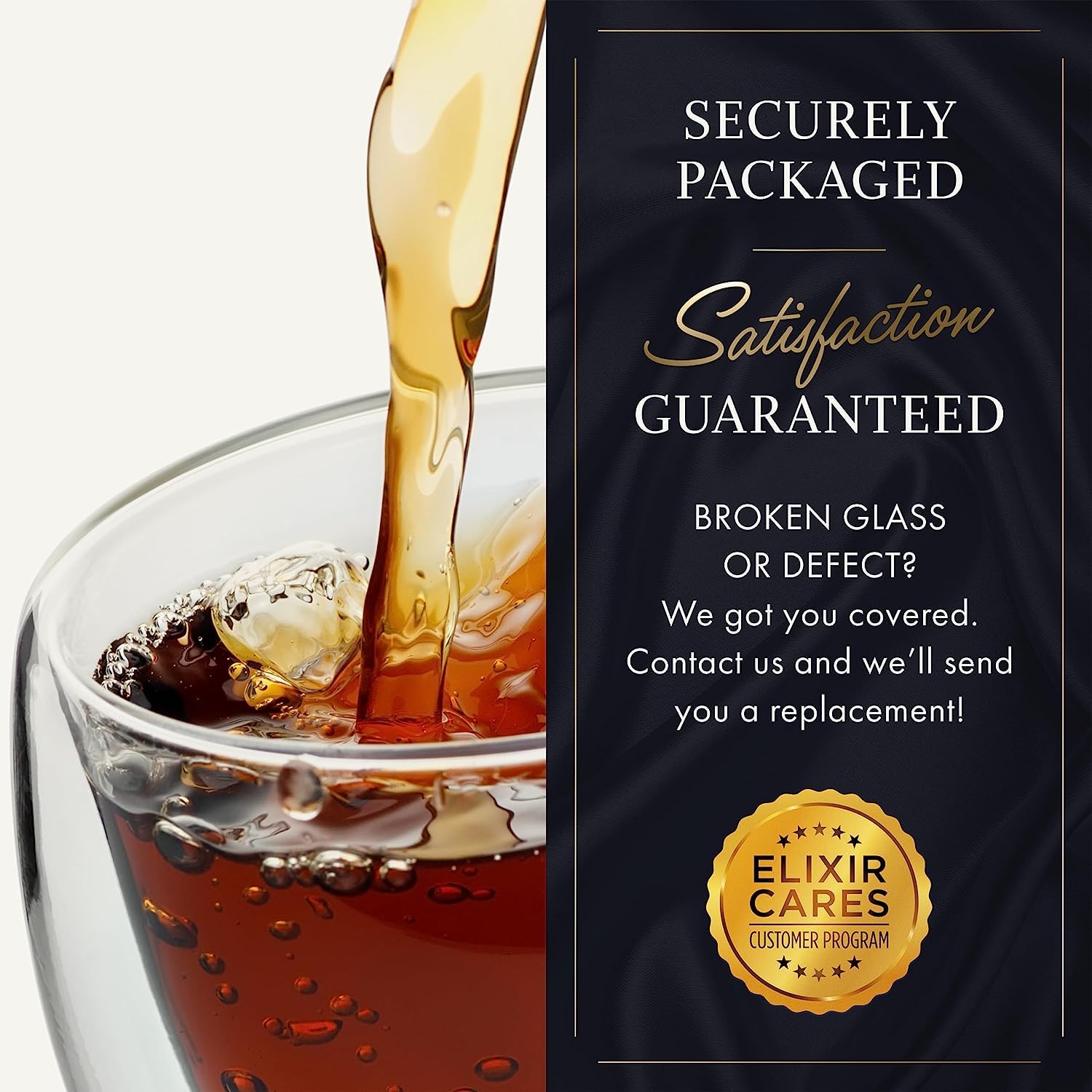 Elixir Glassware 16oz mug set elevates tea rituals with a clear, inviting look.