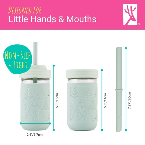 Elk and Friends four-pack kid cups for family meals