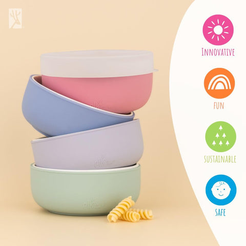 Elk and Friends lid uses food-grade silicone for safe everyday use.
