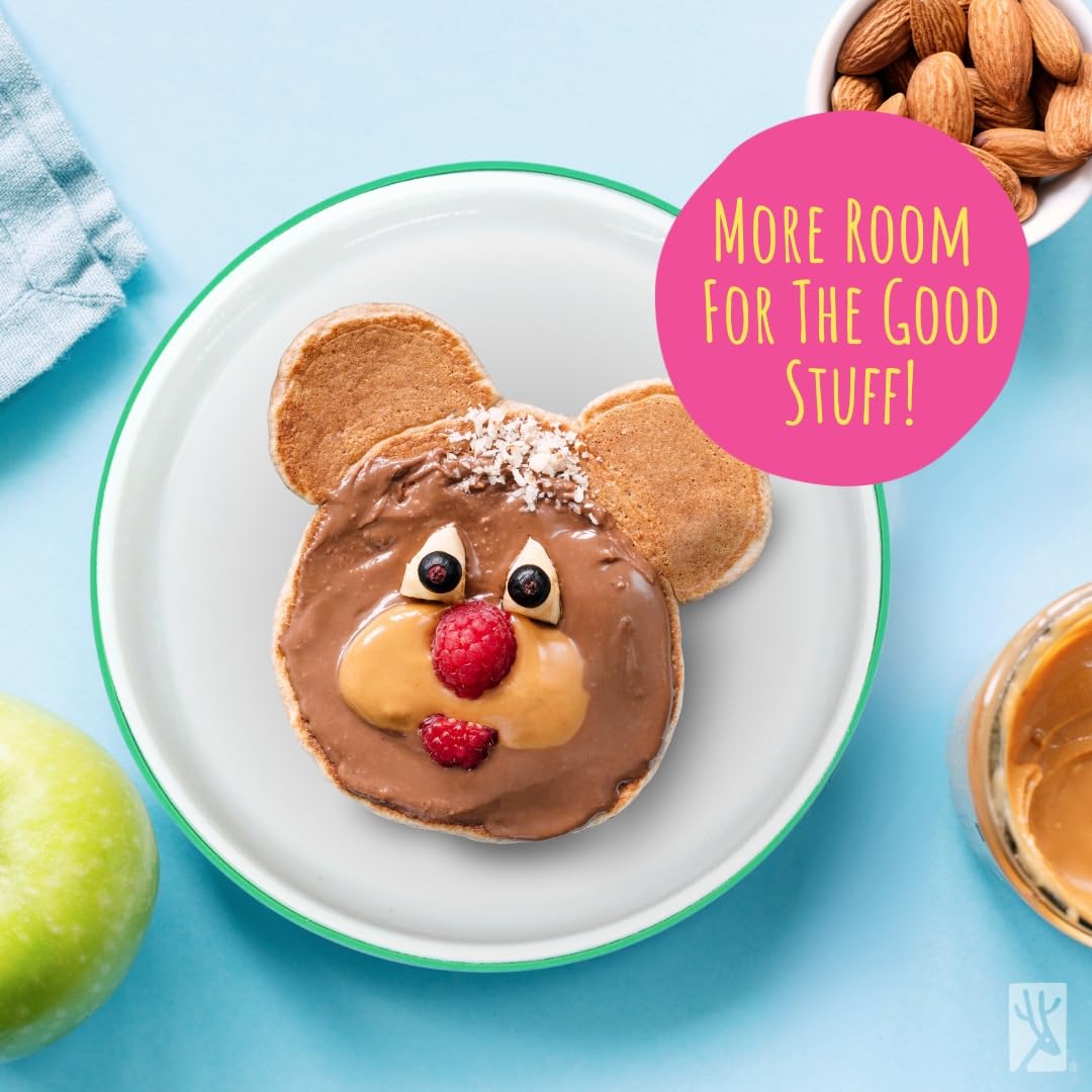 Elk and Friends porcelain plates designed for daily kid use