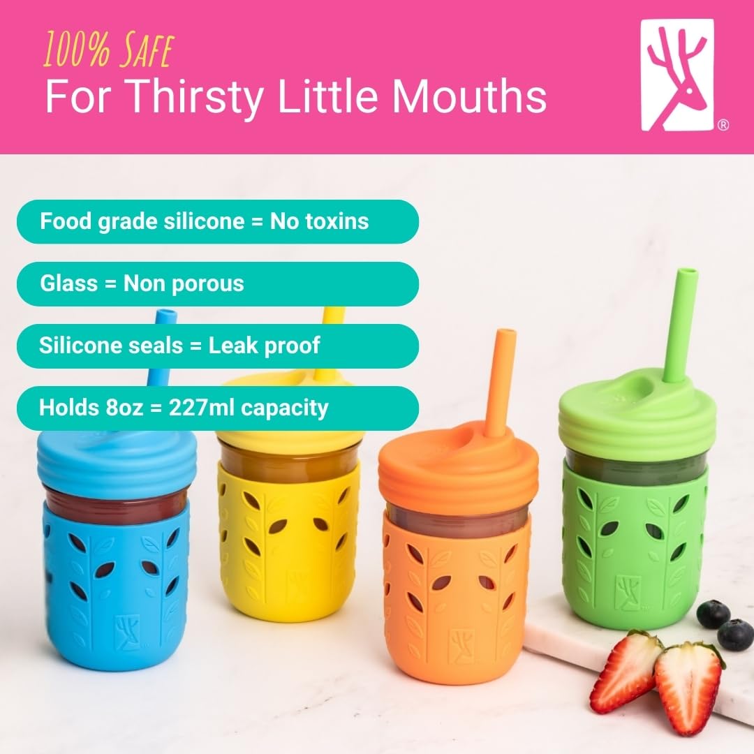 Elk and Friends straw with stopper to prevent loss during adventures