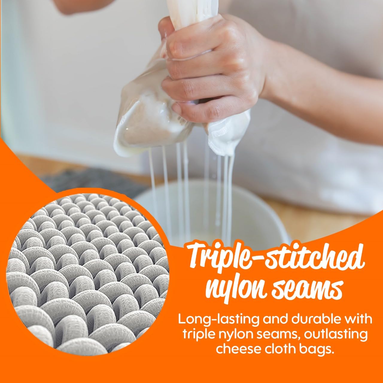 Easy to clean and quickly dries with Ellie's Best nylon-drawstring bag