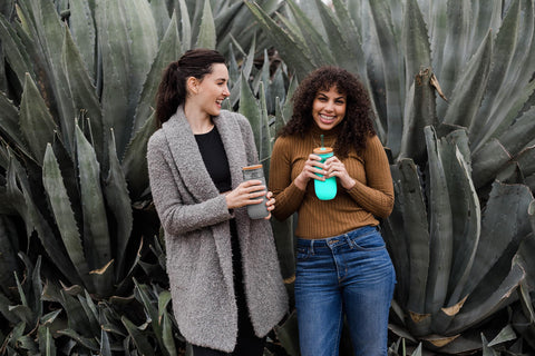 Ello Devon BPA-free glass ensures clean, safe beverage enjoyment.