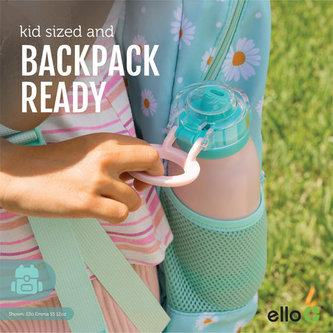 Ello Emma bottle uses durable 18-8 stainless steel construction