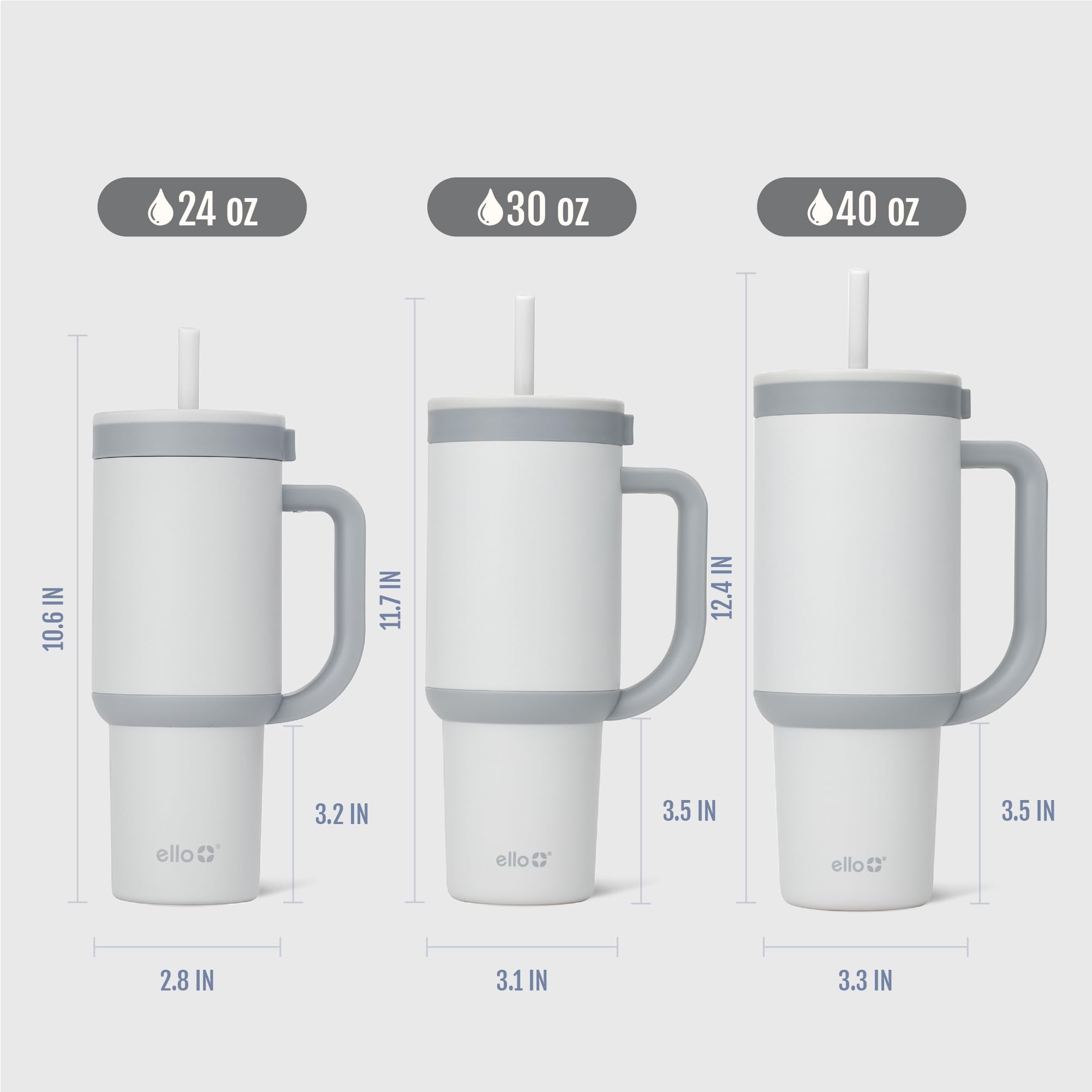 Ello Oasis top-rack dishwasher safe for easy cleaning.