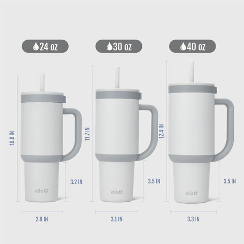 Ello Oasis top-rack dishwasher safe for easy cleaning.
