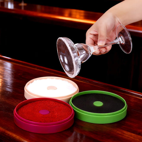 ellrkr bar accessories sponges complement the rimmer for quick cleanup after mixing.