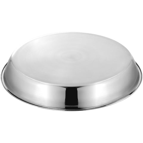 Elsjoy heavy-duty pizza pan-oven-safe: withstands high temperatures with warp resistance.