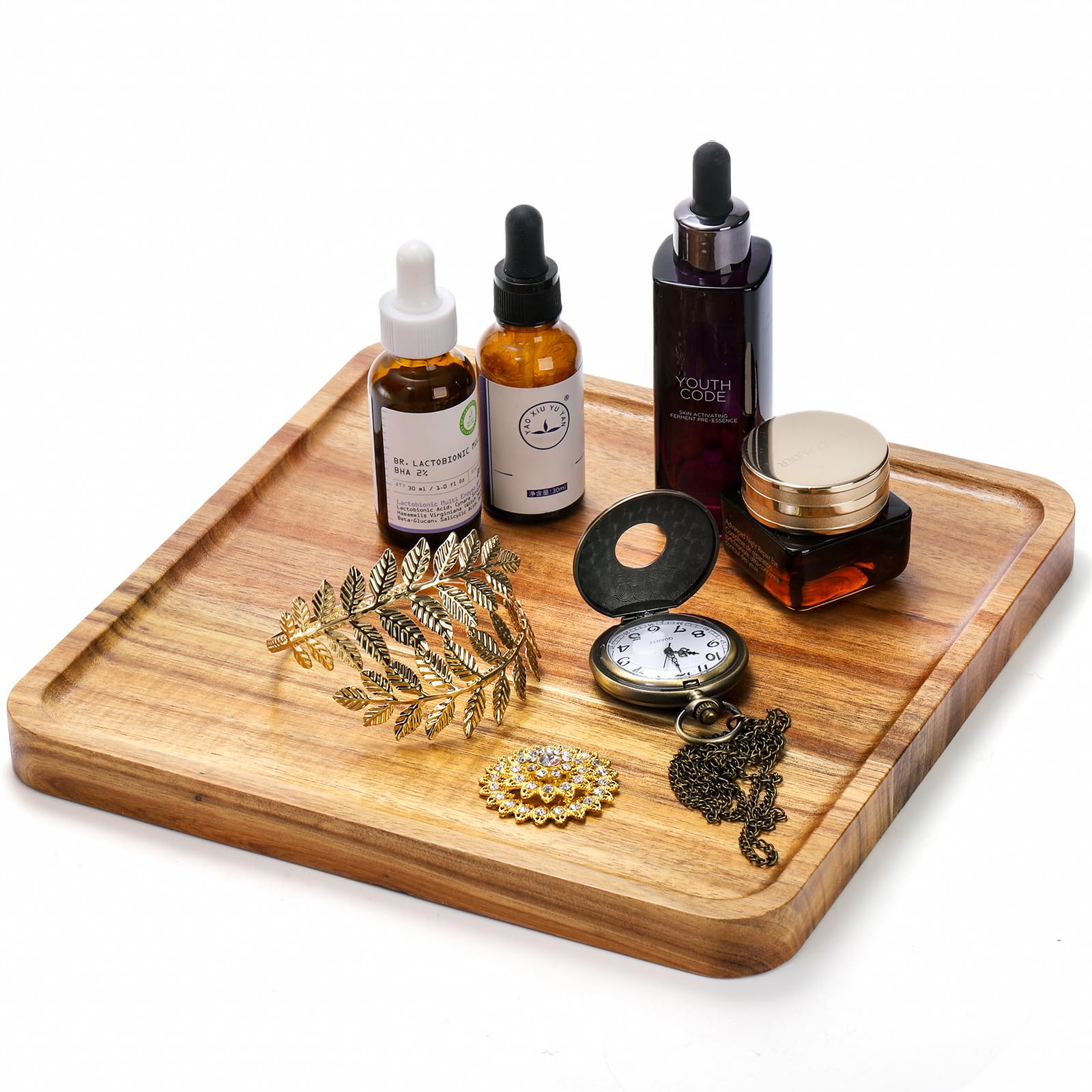 Elsjoy natural wood grain adds warmth to rustic or vintage tables.