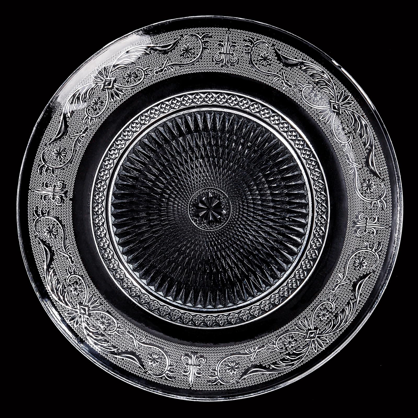 Elsjoy sturdy glass plate collection for reliable daily use.