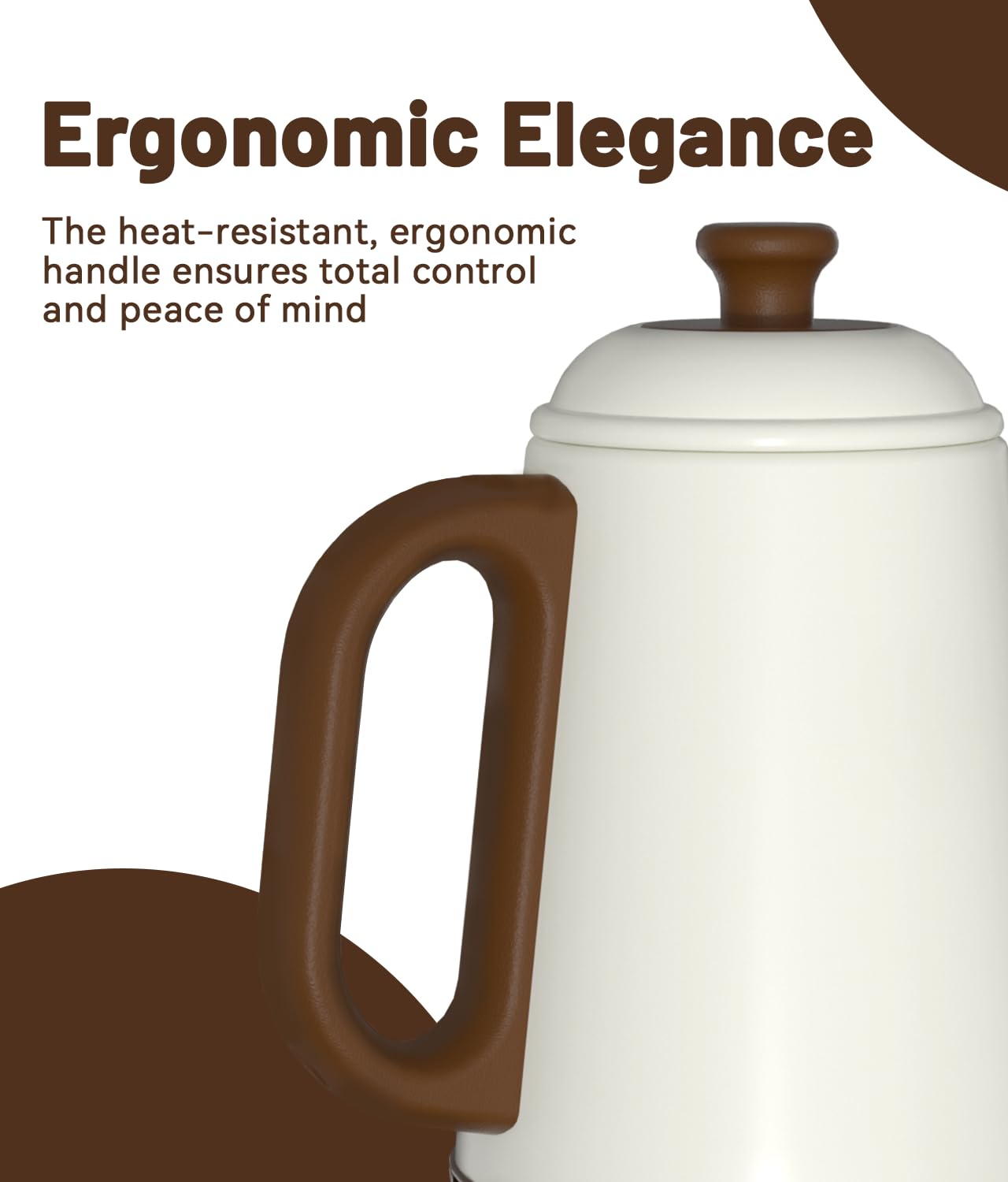 ELTRIKO fast heating delivers hot water quickly for brewing