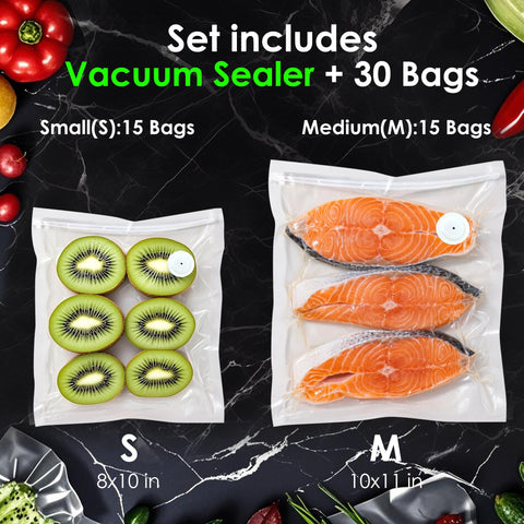 Elxis 30-reusable bags keep flavors fresh and reduce waste.