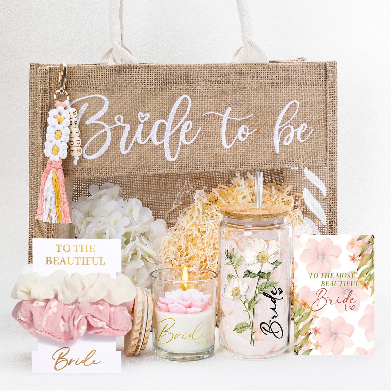 Elysirise bridal tote bag offering ample space for wedding-day essentials.