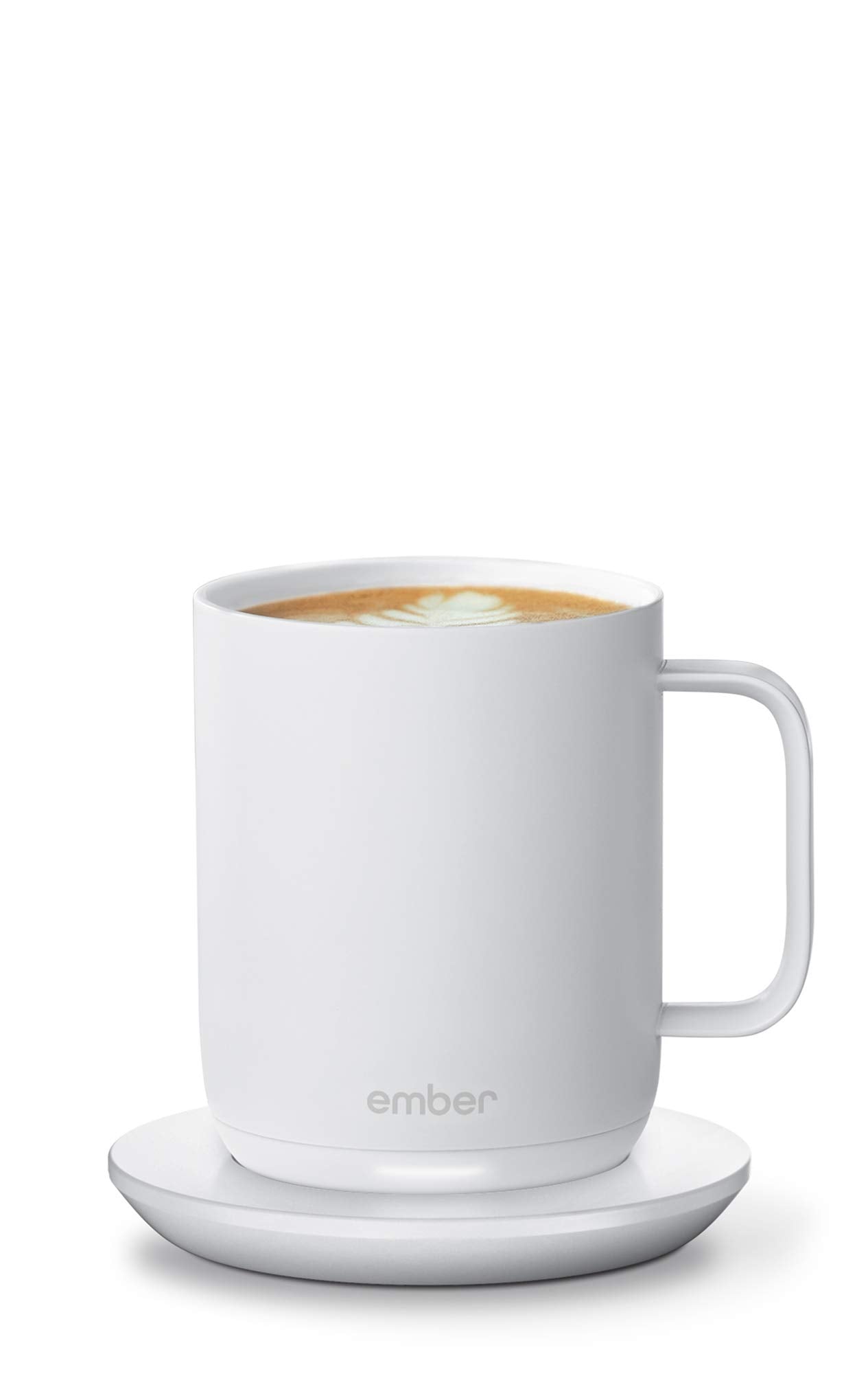 Ember Charging Coaster 2 with mug on it, ideal for office and kitchen use