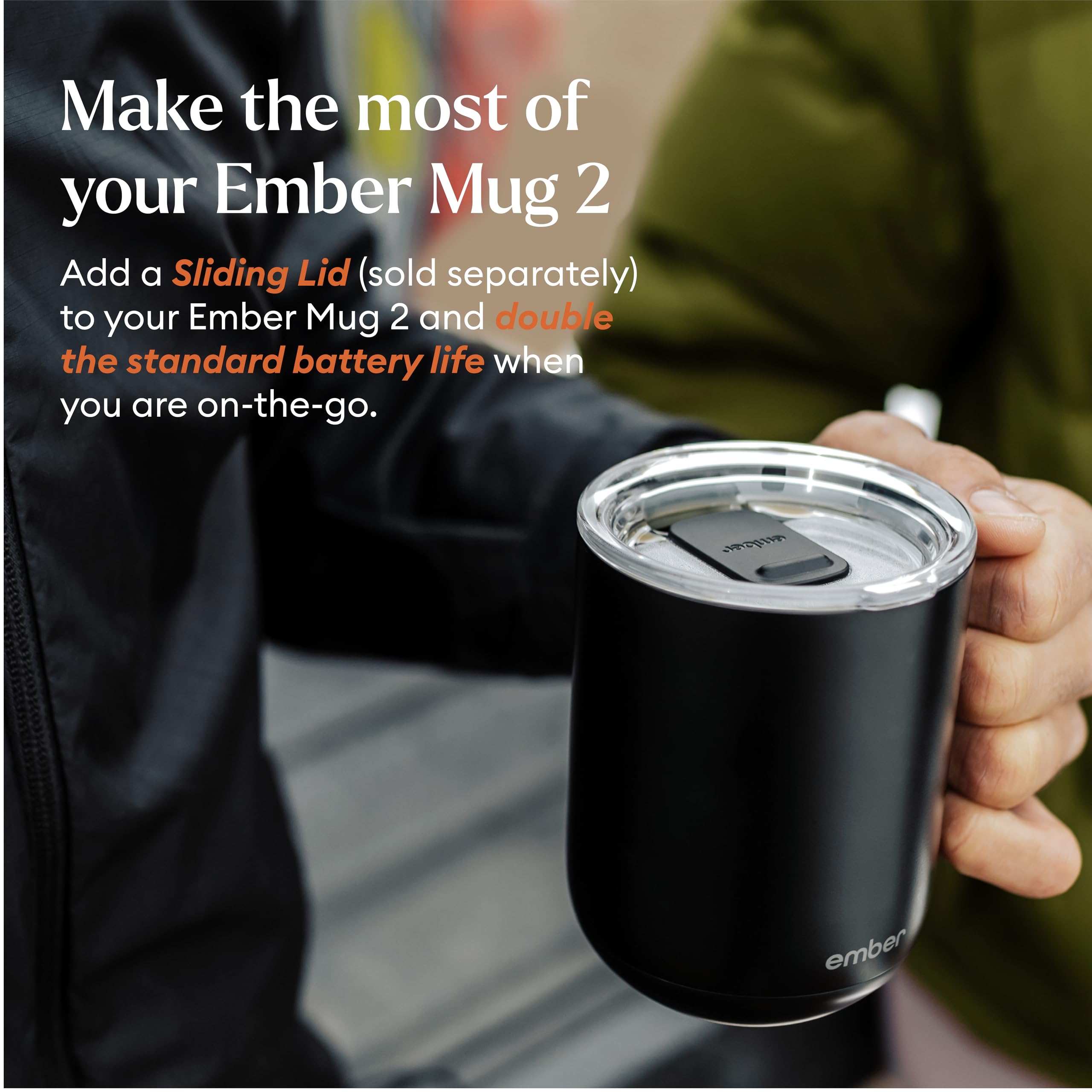 Ember Mug 2 auto sleep and motion sensor in action