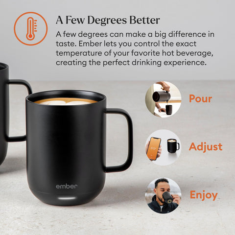 Ember Mug 2 hand wash safe coating for easy cleaning