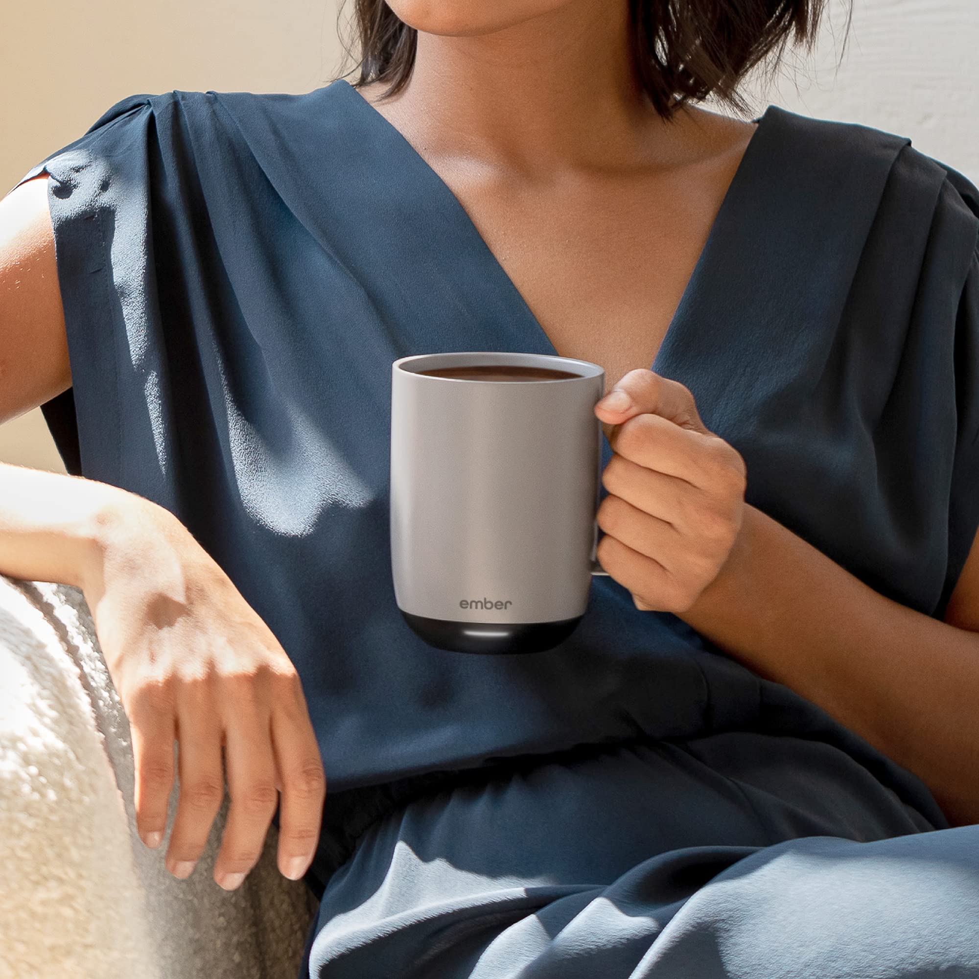 Ember Mug 2 hand-wash safe with scratch-resistant coating.