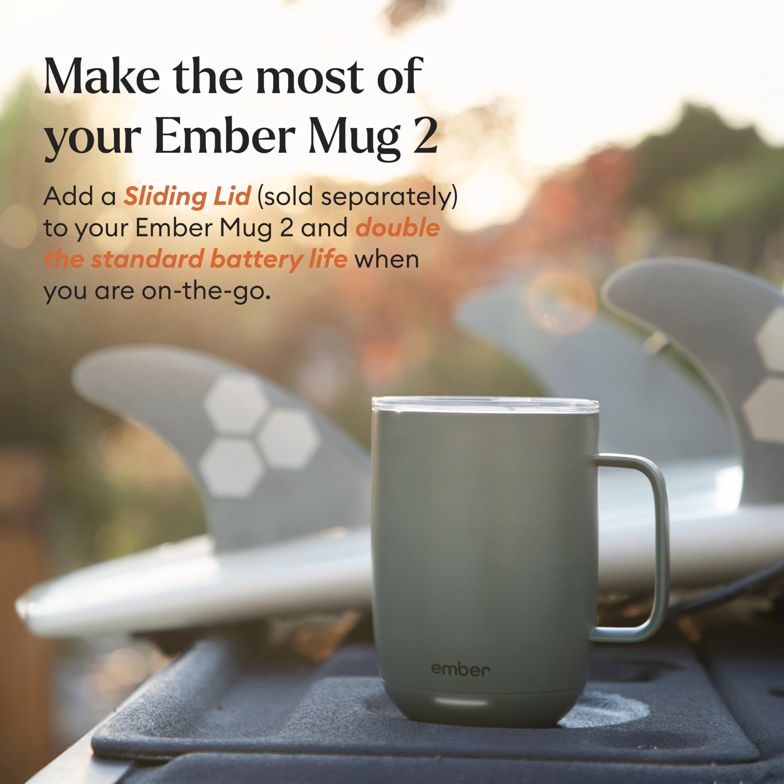 Ember Mug 2 sage green charging coaster delivering all-day warmth