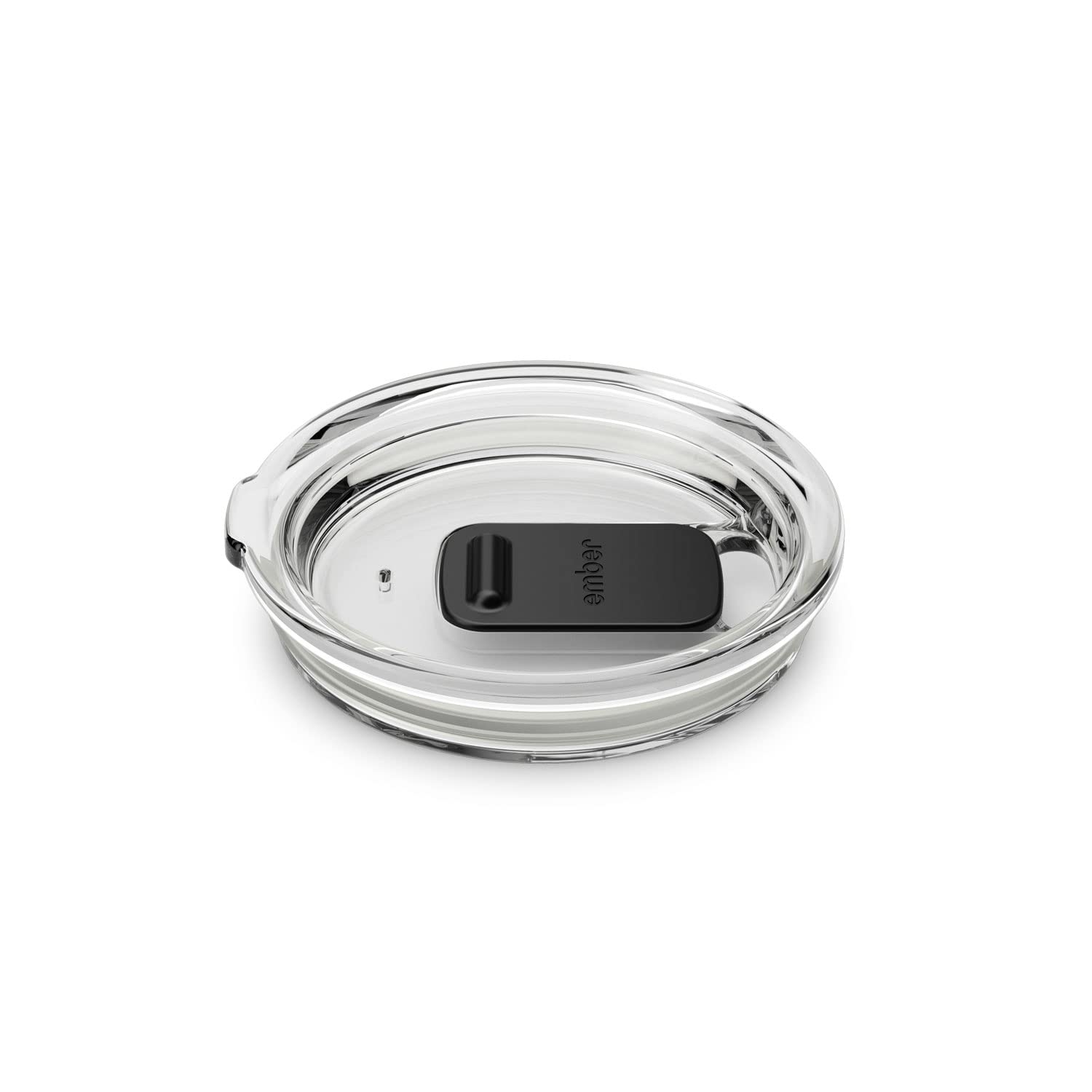 Ember Sliding Lid on a 10 oz mug enhances spill protection and temperature control.
