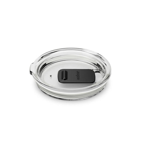Ember Sliding Lid on a 10 oz mug enhances spill protection and temperature control.
