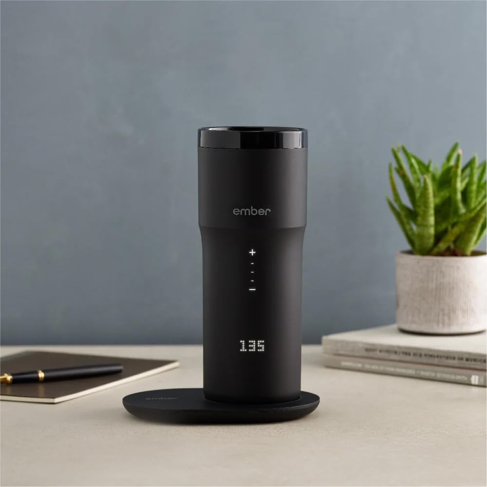 Ember Travel Mug 2+ 360-degree drinking for comfortable sipping from any side