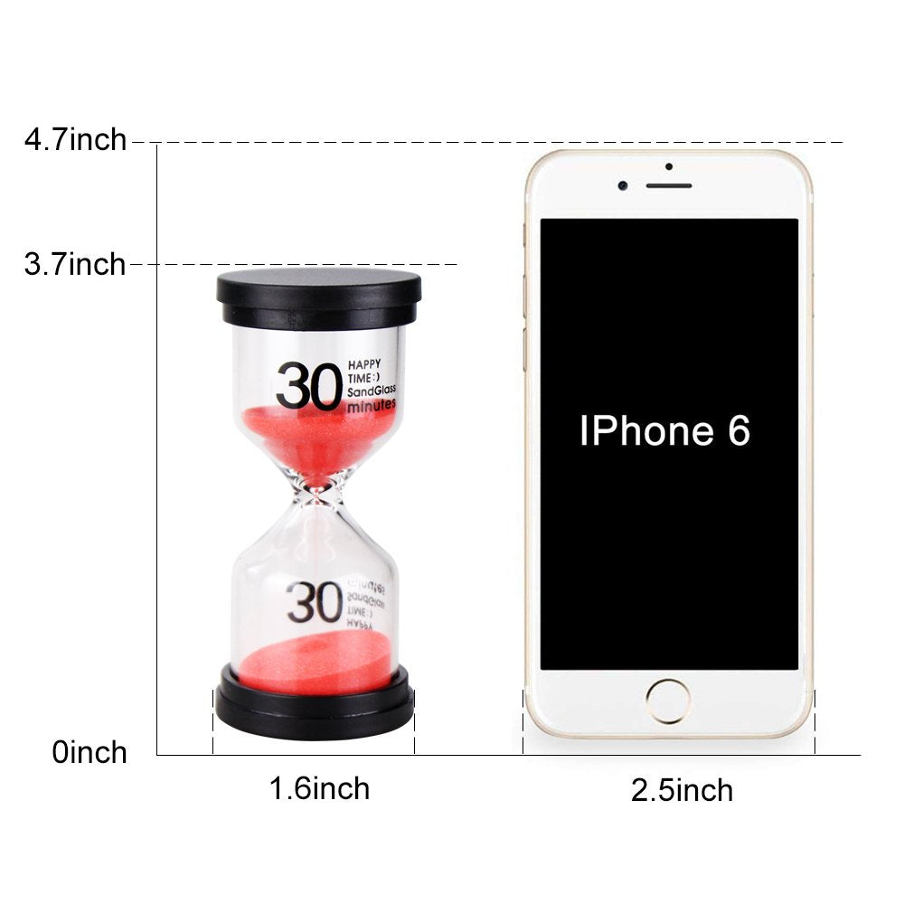 EMDMAK sand timer 5 minute colorful ideal for cooking and tasks.