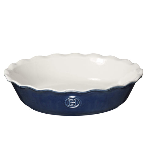 Emile Henry 9-inch Twilight pie dish top view showing elegant bakeware