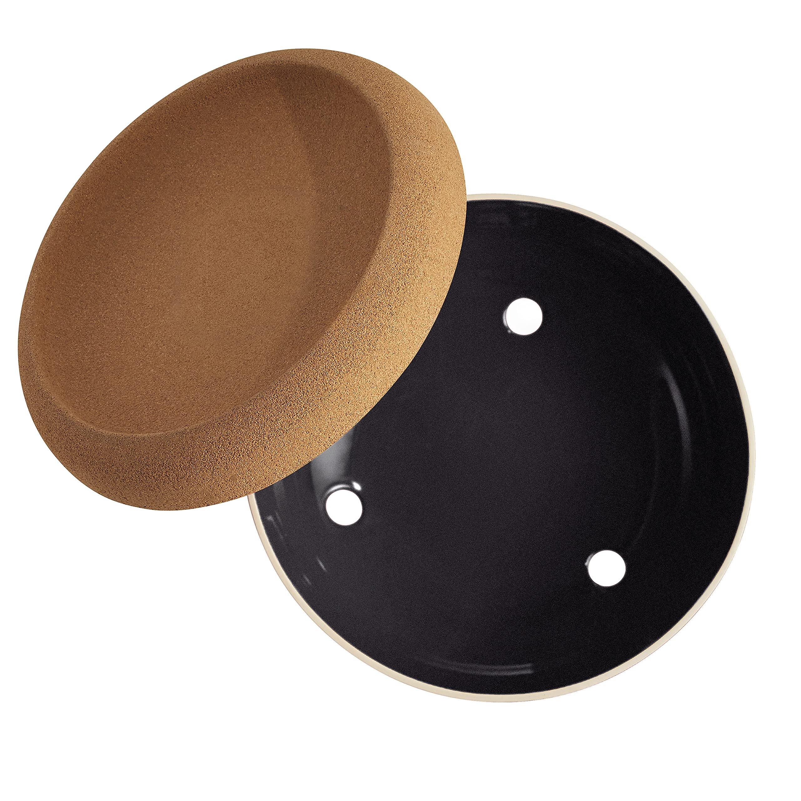 Emile Henry lower pantry vented ceramic stores root vegetables in darkness