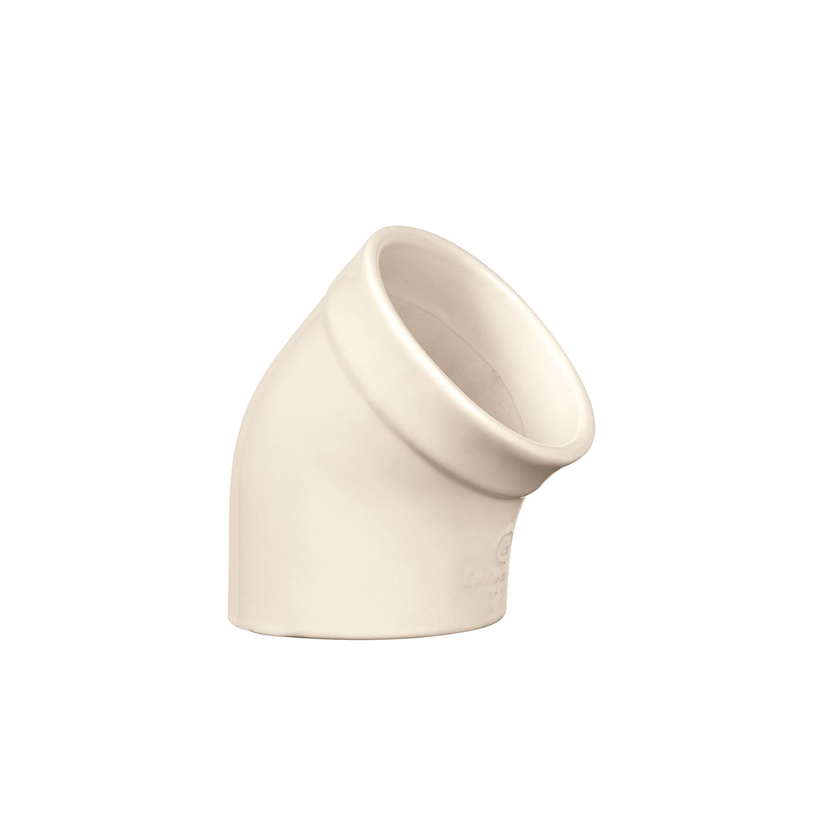 Emile Henry salt pig with a wide-arch hood, easy to reach and practical at the stove.