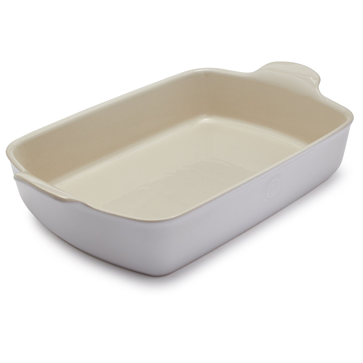 Emile Henry sugar white bakeware, versatile oven-safe dish for meals