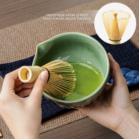 Emojoy ceramic scoop stand provides stable storage