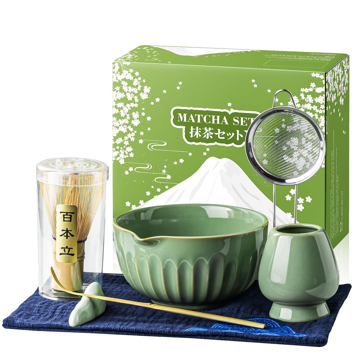 Emojoy matcha bowl 530 ml for smooth whisking and rich foam