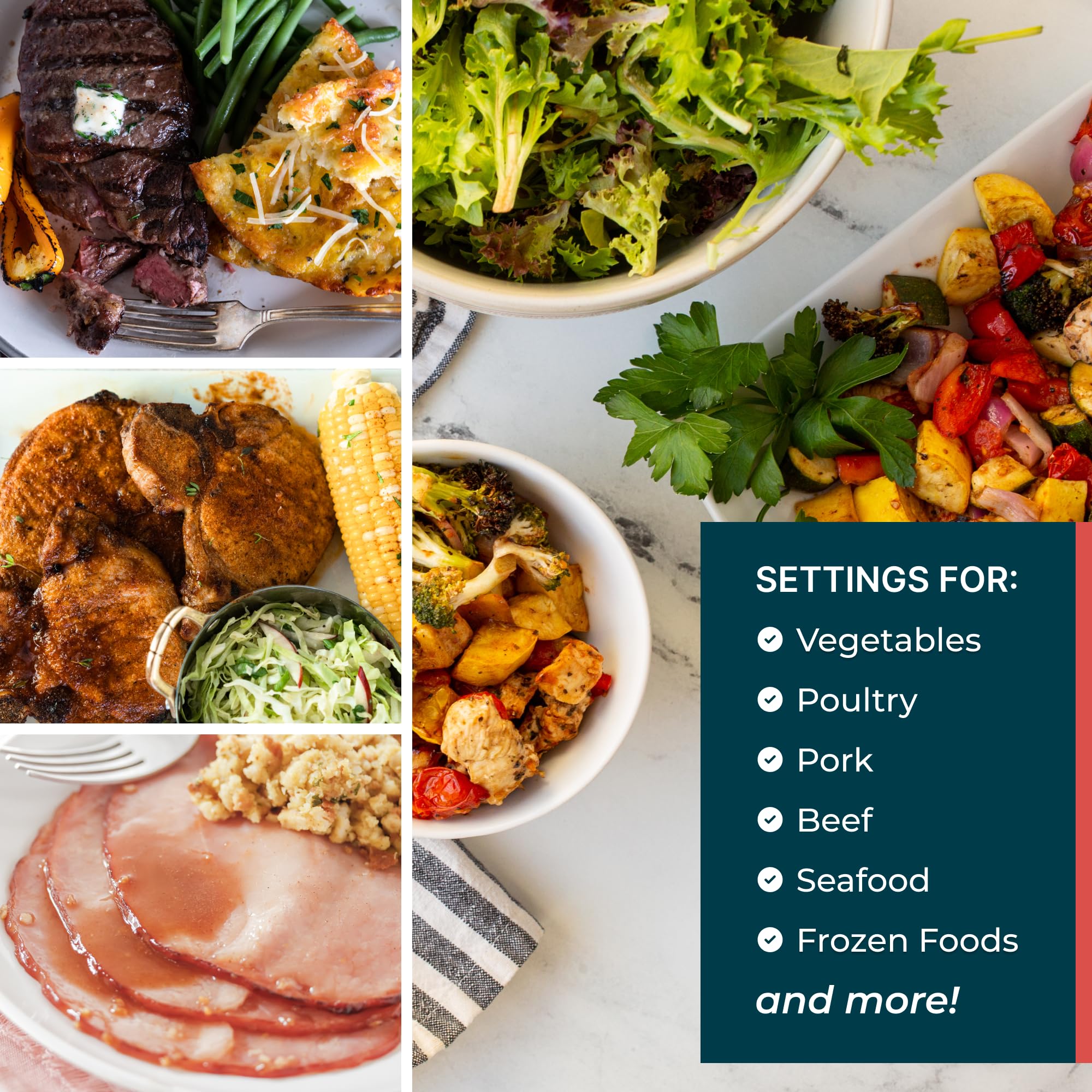 Empowered Cooks beginner-friendly reference magnet offers clear instructions for new cooks.