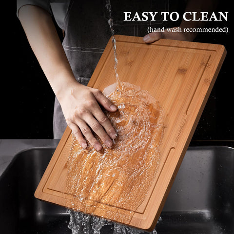 Empune gift-ready bamboo cutting board set suitable for housewarmings or special occasions.