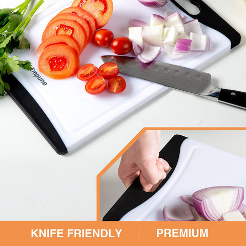 Empune cutting boards are dishwasher safe for effortless cleaning