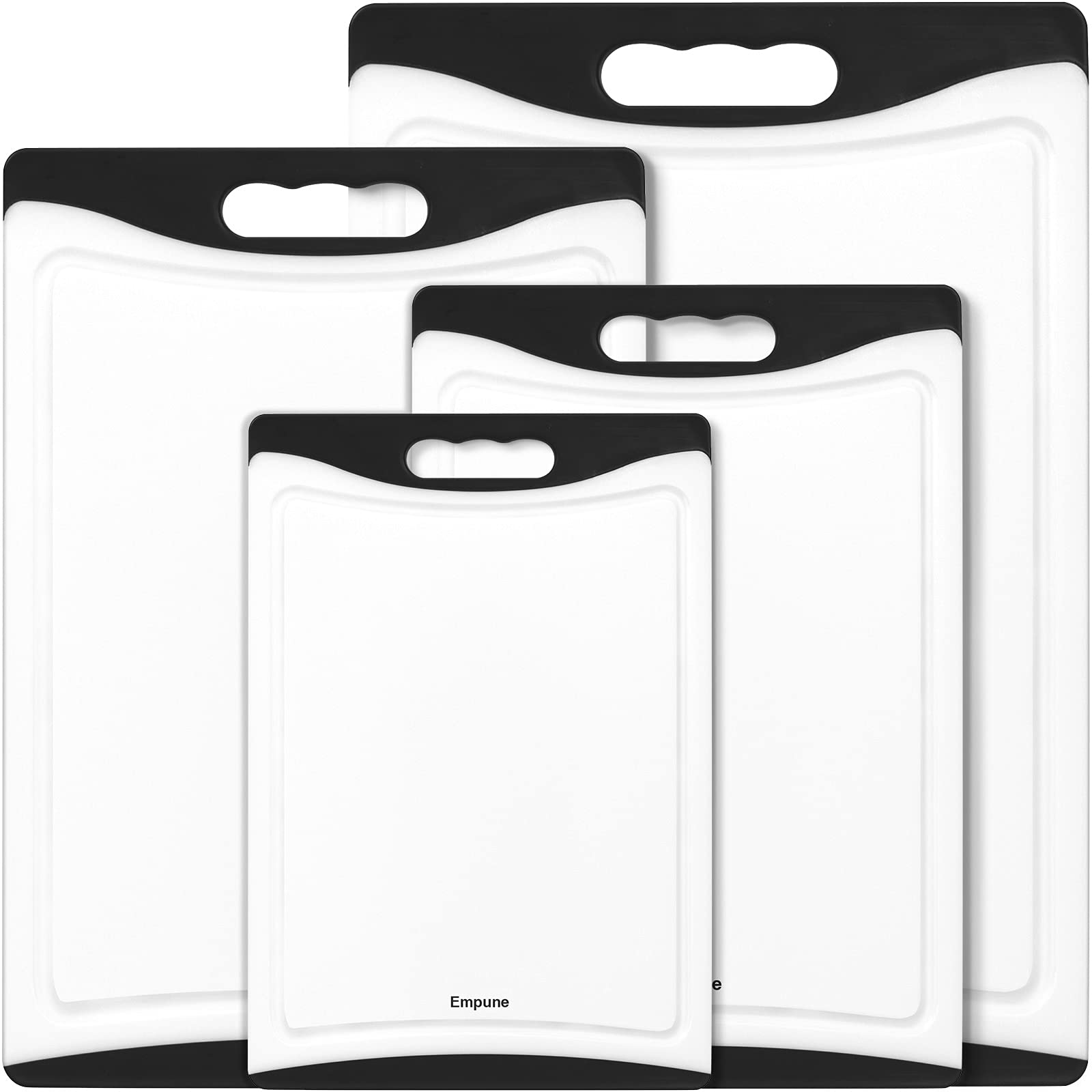 Empune extra large cutting board set top view, durable prep surface for heavy chopping