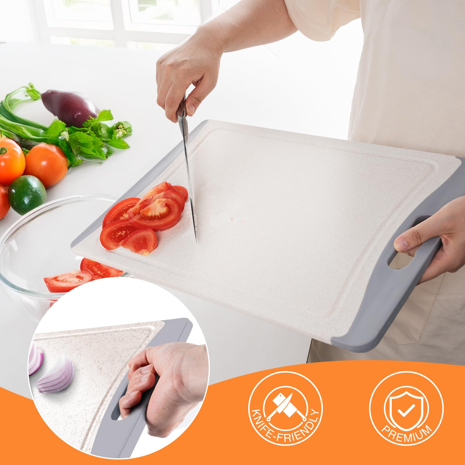 Empune medium cutting board suited for herbs and small tasks