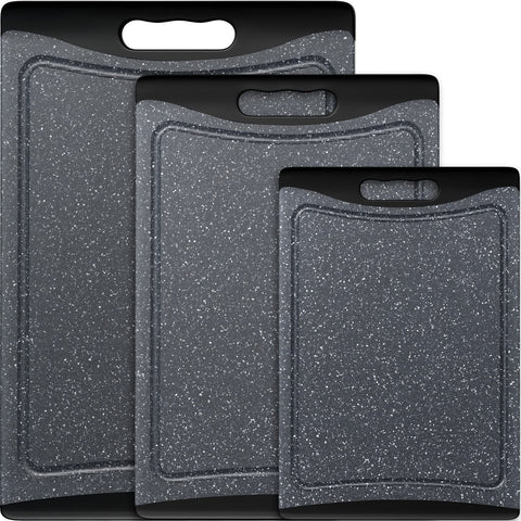 Empune extra large cutting boards set with a durable surface for heavy chopping.