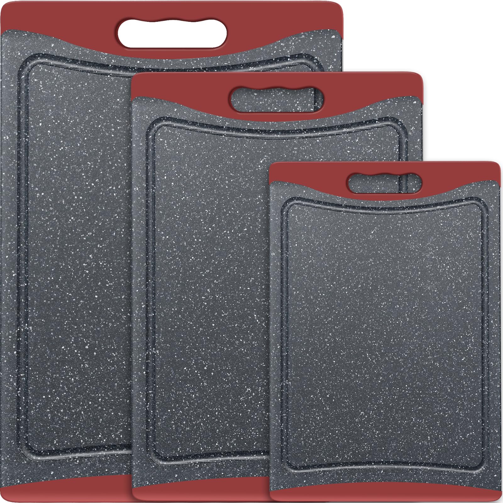 Empune extra-large cutting boards set3 for dishwasher-safe cleaning and high durability.