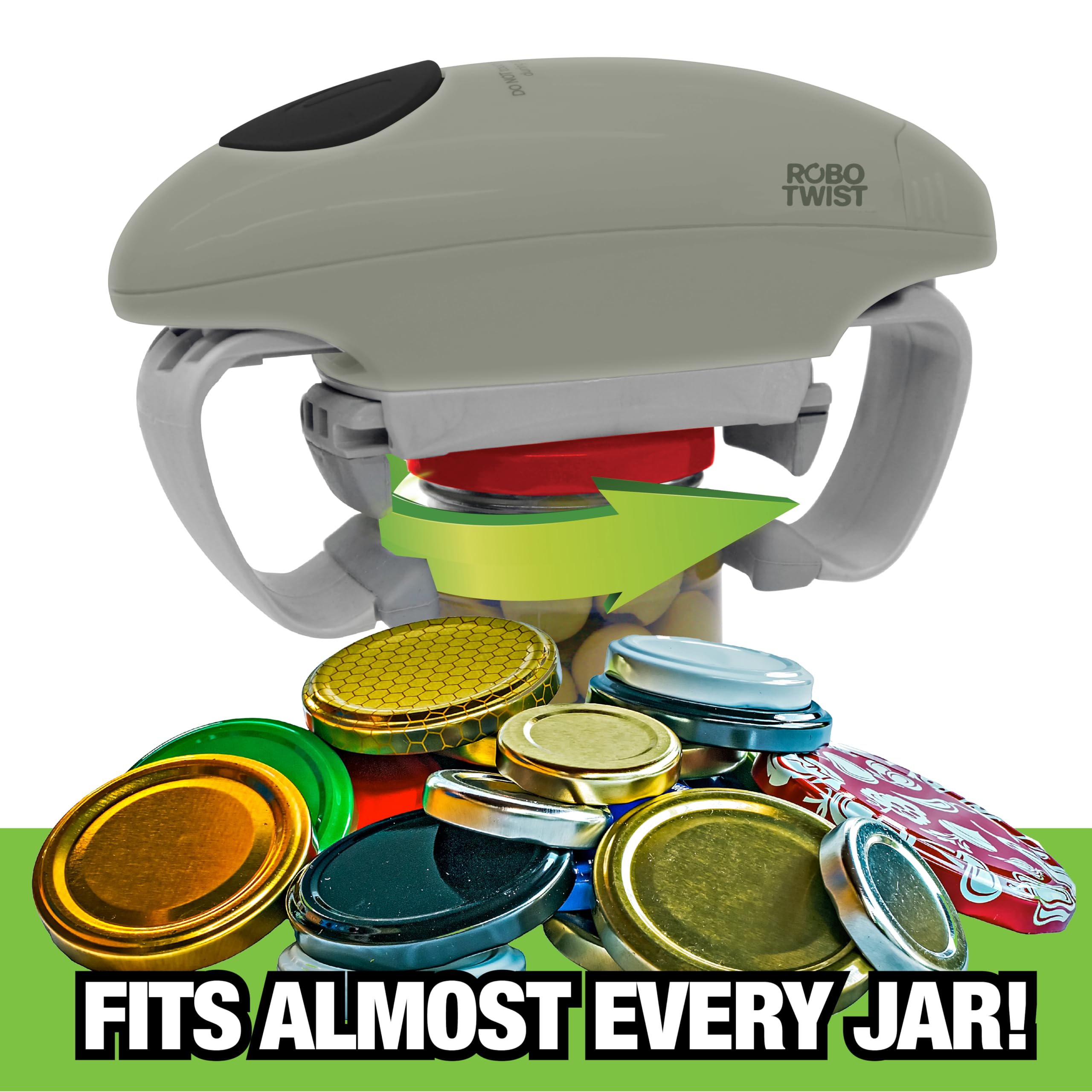 EMSON Robotwist Deluxe jar-size-compatibility supports 1.2–3.5 inch lids for various jars.