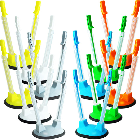EMWNG Baggy Rack Stand shows the 12-pack multicolor set for organized storage.