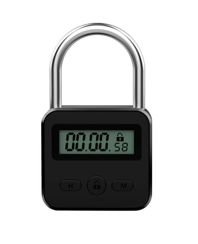 Enajucy Metal Timer Lock front view shows compact, durable security solution.