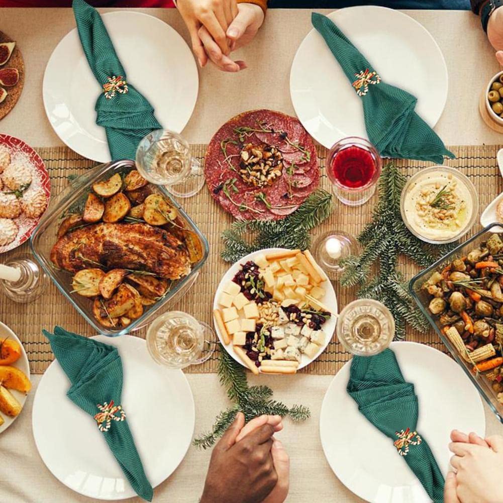 ENASGLOO napkin ring 10-piece set for elegant tablescapes