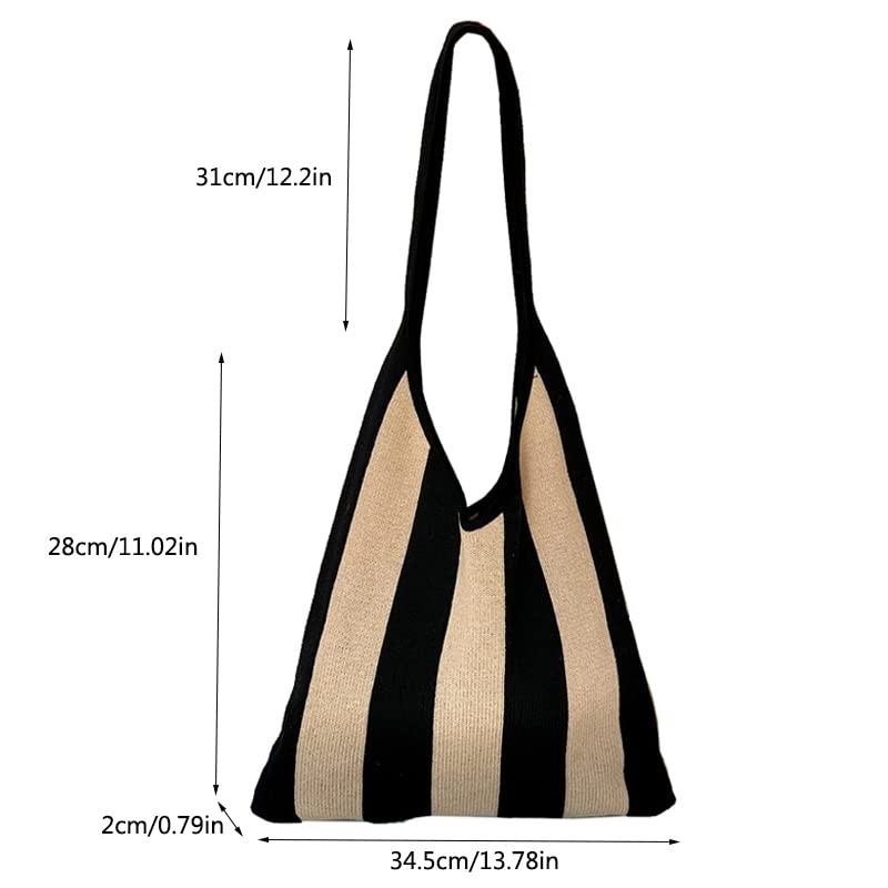 ENBEI shoulder bag crochet style, a timeless outfit accessory.