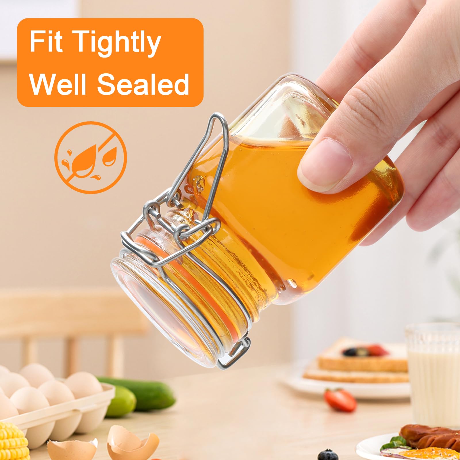 Encheng spice storage jar highlighted for pantry use