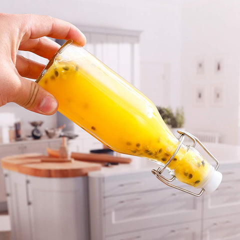 Encheng dishwasher-safe glass bottle set for easy cleanup.