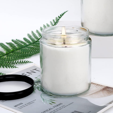 Encheng glass jar perfect for spices tea coffee and pantry storage